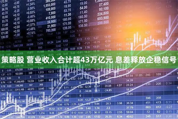 策略股 营业收入合计超43万亿元 息差释放企稳信号